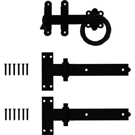 Ekena Millwork Gate Mounting Hardware Set for Providence Single Gate Application ECSGATEMNT